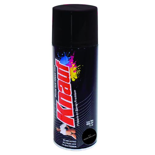 PINTURA SPRAY NEGRO BRILLANTE # 11 KNAUF