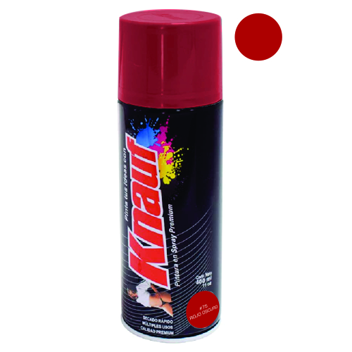 PINTURA SPRAY ROJO OSCURO # 75 KNAUF