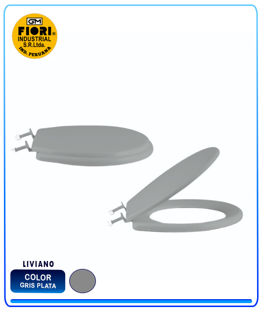 ASIENTO P/INOD. LIVIANO GRIS PLATA PP