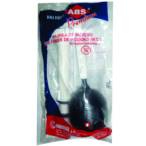 VAL.DE INGRESO P/INODORO ABS PREMIUM INDUVAL