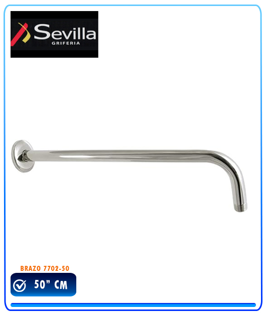 BRAZO D/DUCHA ESPAÑOLA   50 CMS SH-7702-50 SEVILLA