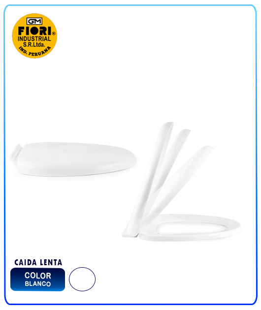 ASIENTO ELONGADO CAIDA LENTA BLANCO FIORI (AECL001)(14)