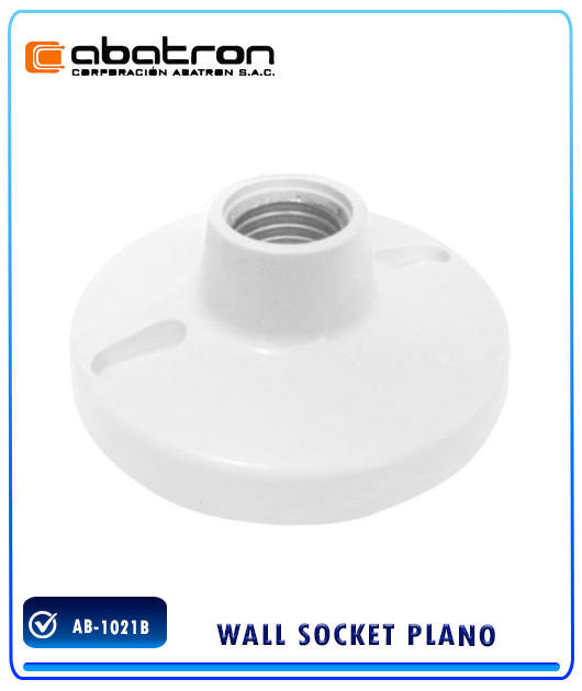 (AB-1021B) WALL SOCKET PLANO ABATRON (12U-240)