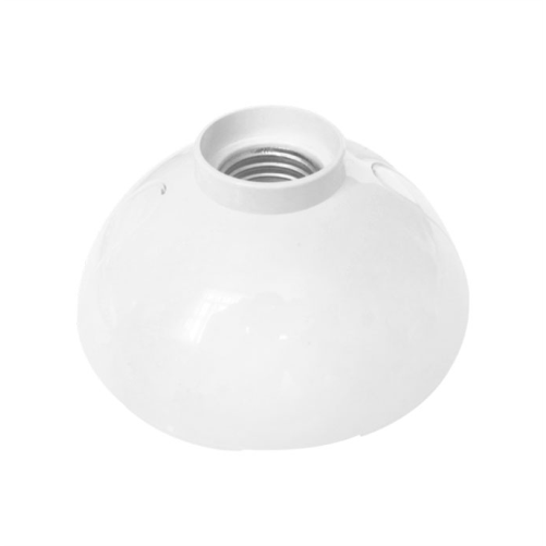 (1017B) WALL SOCKET LUJO  BLANCO OVAL  ABATRON 10U