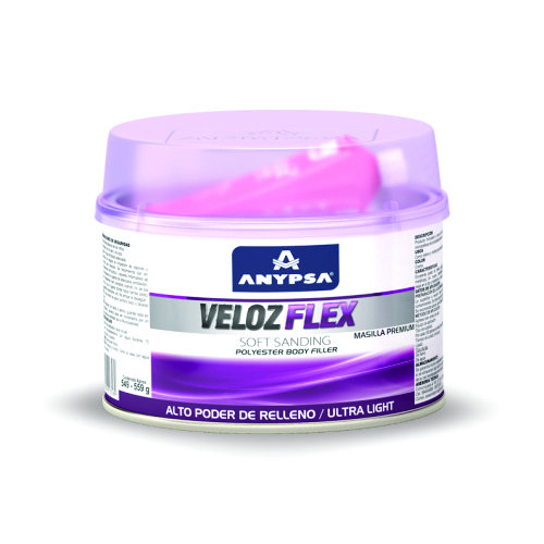 (000639) MASILLA PLASTICA VELOZFLEX + CATALIZADOR ANYPSA