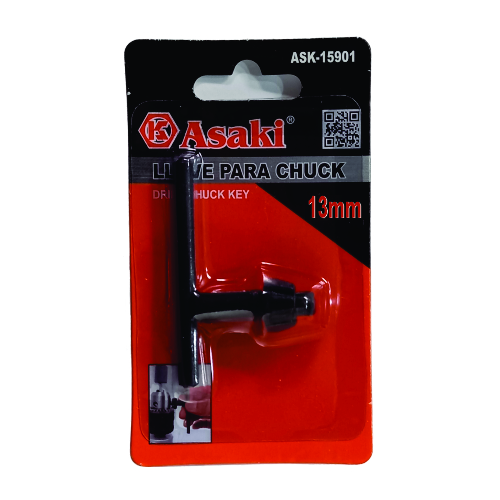 (ASK15902) LLAVE PARA CHUCK 13MM ASAKI