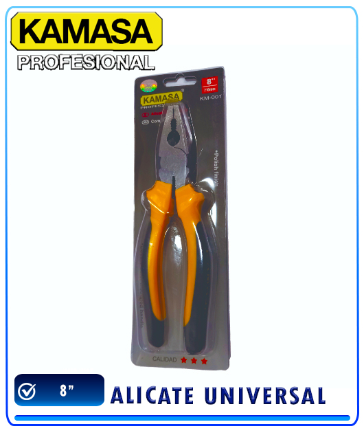 (KM001) ALICATE UNIVERSAL 8