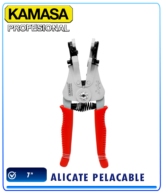 (KM027) ALICATE PELACABLE AUTOMA 7