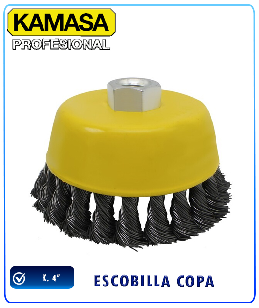 (KM1291) ESCOBILLA COPA 4