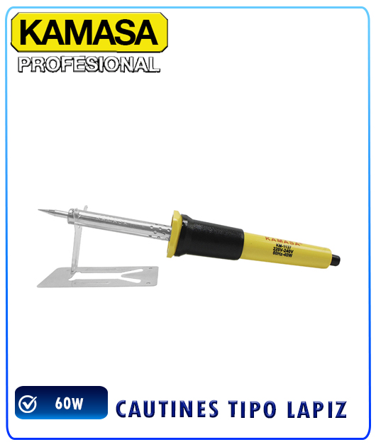 (KM1138) CAUTINES TIPO LAPIZ 60W KAMASA