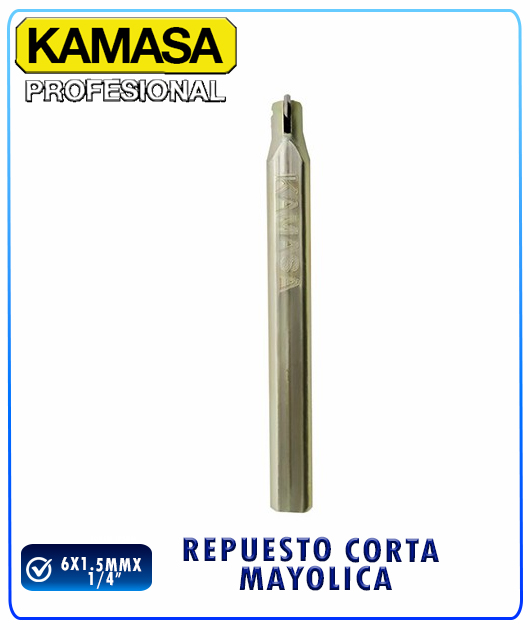 (KM1212) REPUESTO P/CORTA MAYOLICA 6MM T/ LAPIZ KAMASA